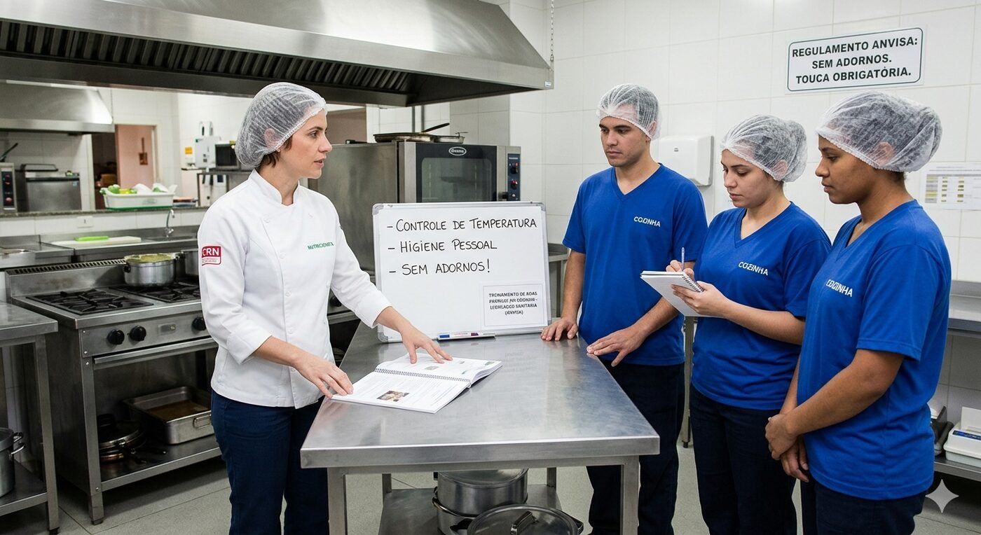 Treinamento de funcionários em restaurantes
